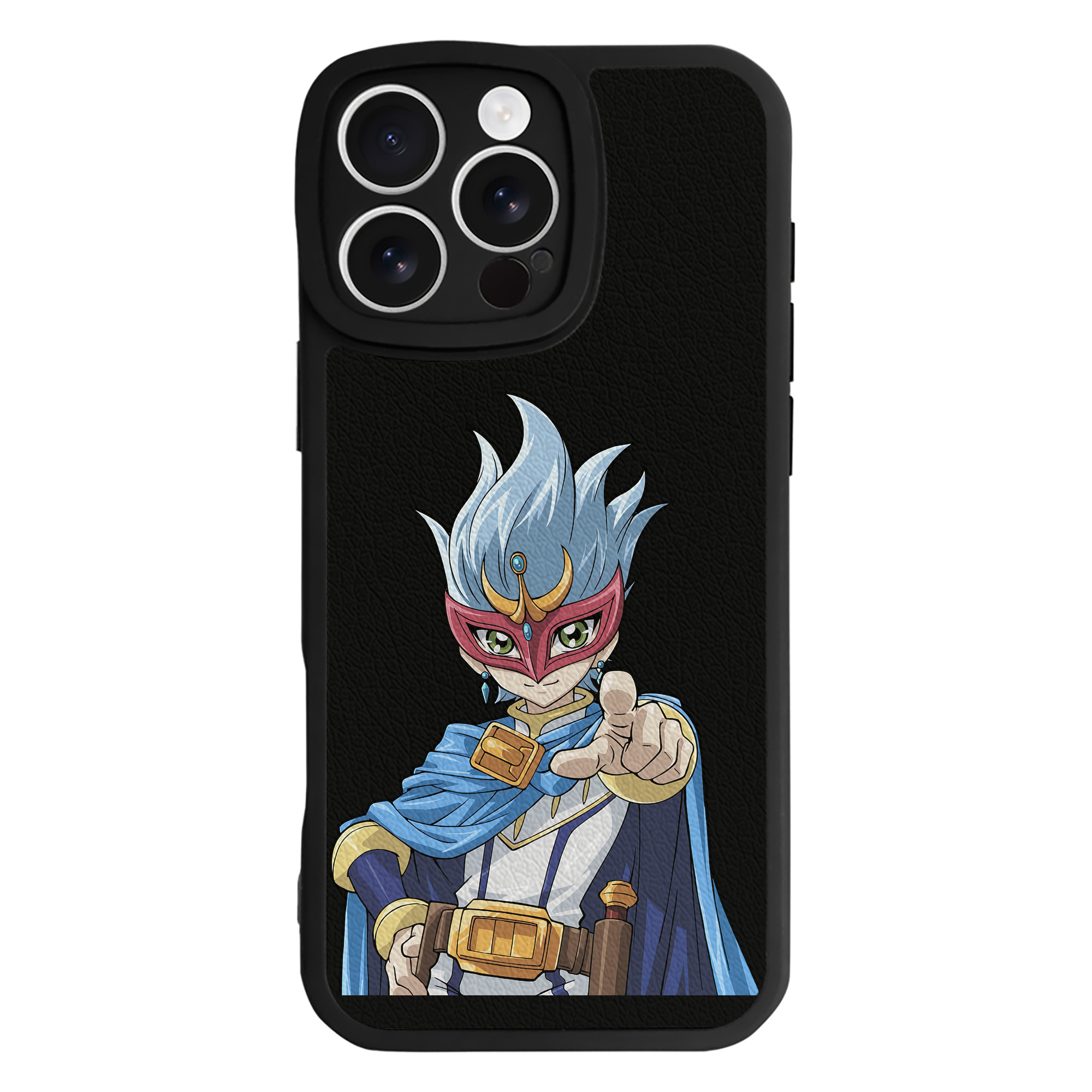 遊☆戯☆王 Yu-Gi-Oh! 【iPhone 16シリーズ対応】シリコンスマホケース（レザー調） 材質：シリコン